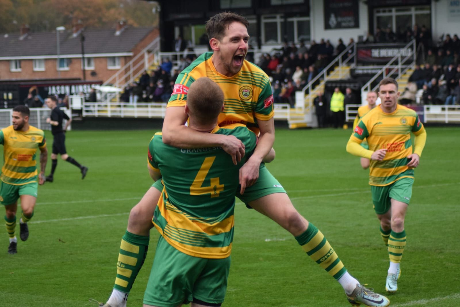 Football: Historic match for the Linnets