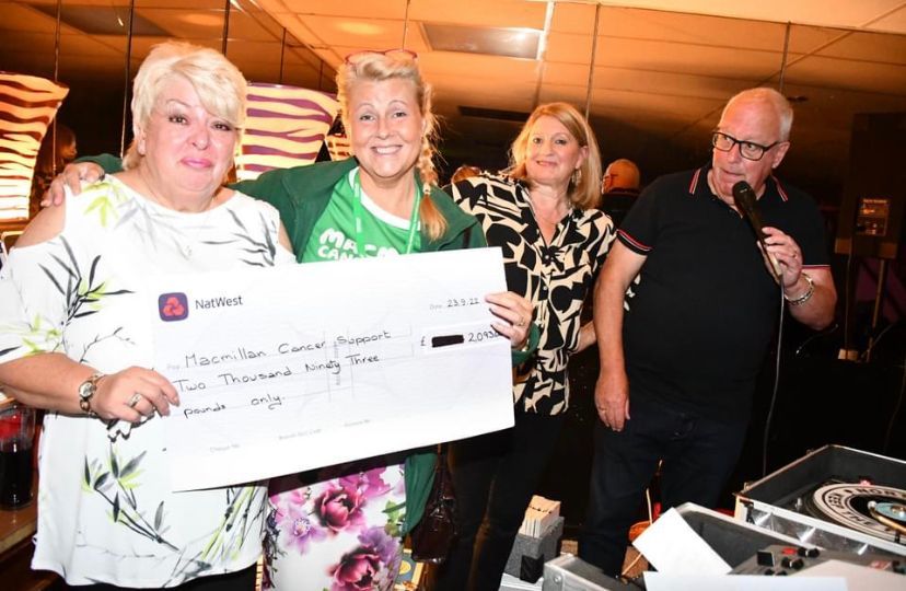 Soul and Motown night in Thornton raises £2,170 to help people living with cancer