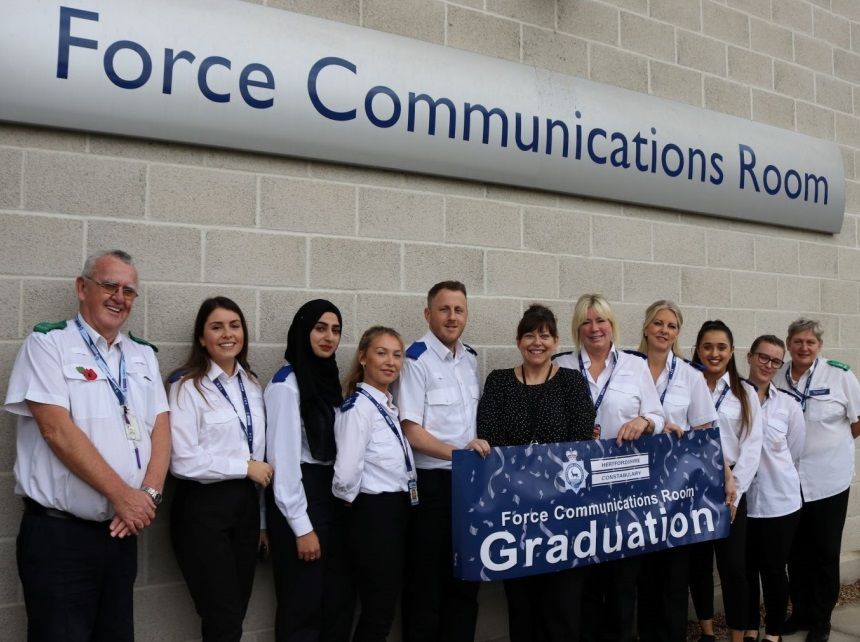 New call handlers at police headquarters take on 'challenging but extremely rewarding' roles