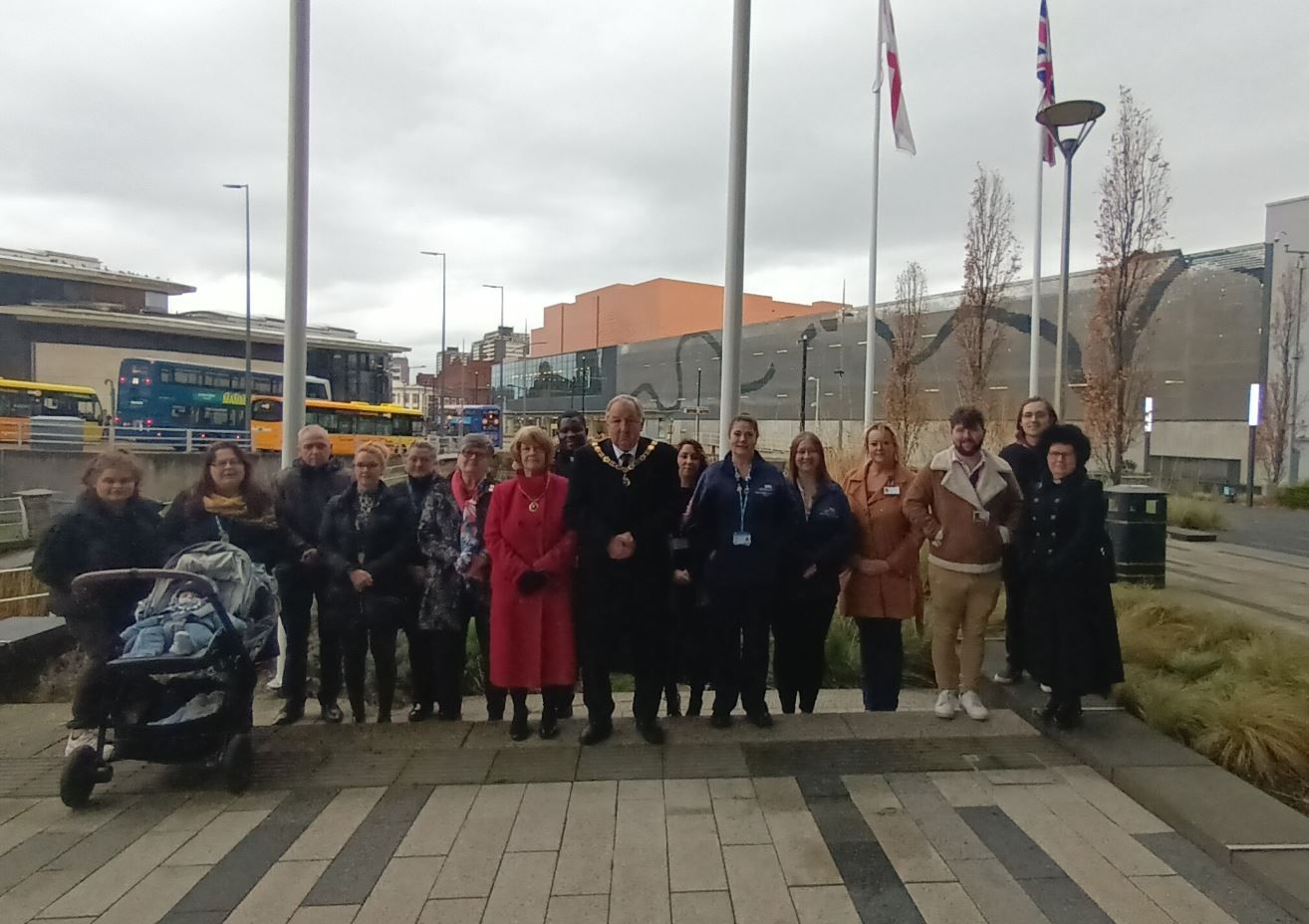 Rochdale raises flag to mark Transgender Day of Remembrance