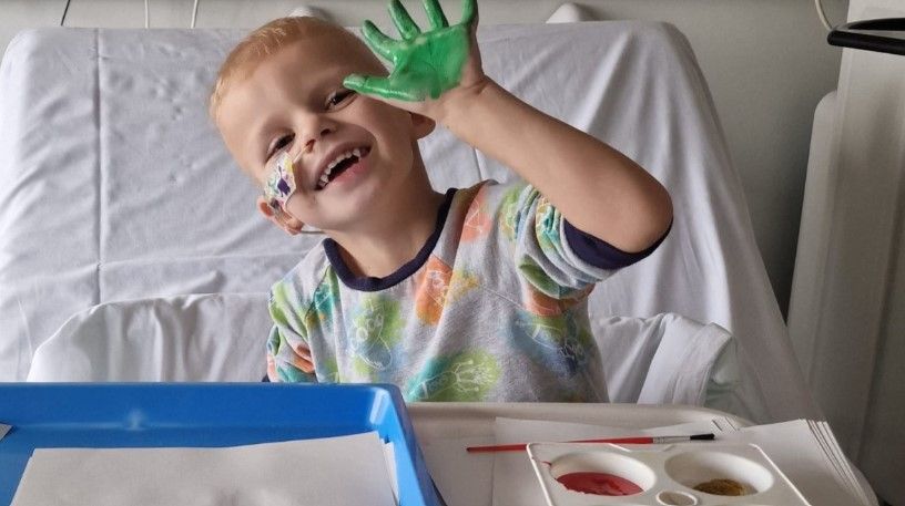 Family of a Harlow three-year-old diagnosed with cancer raise £11,500 for The Dream Factory
