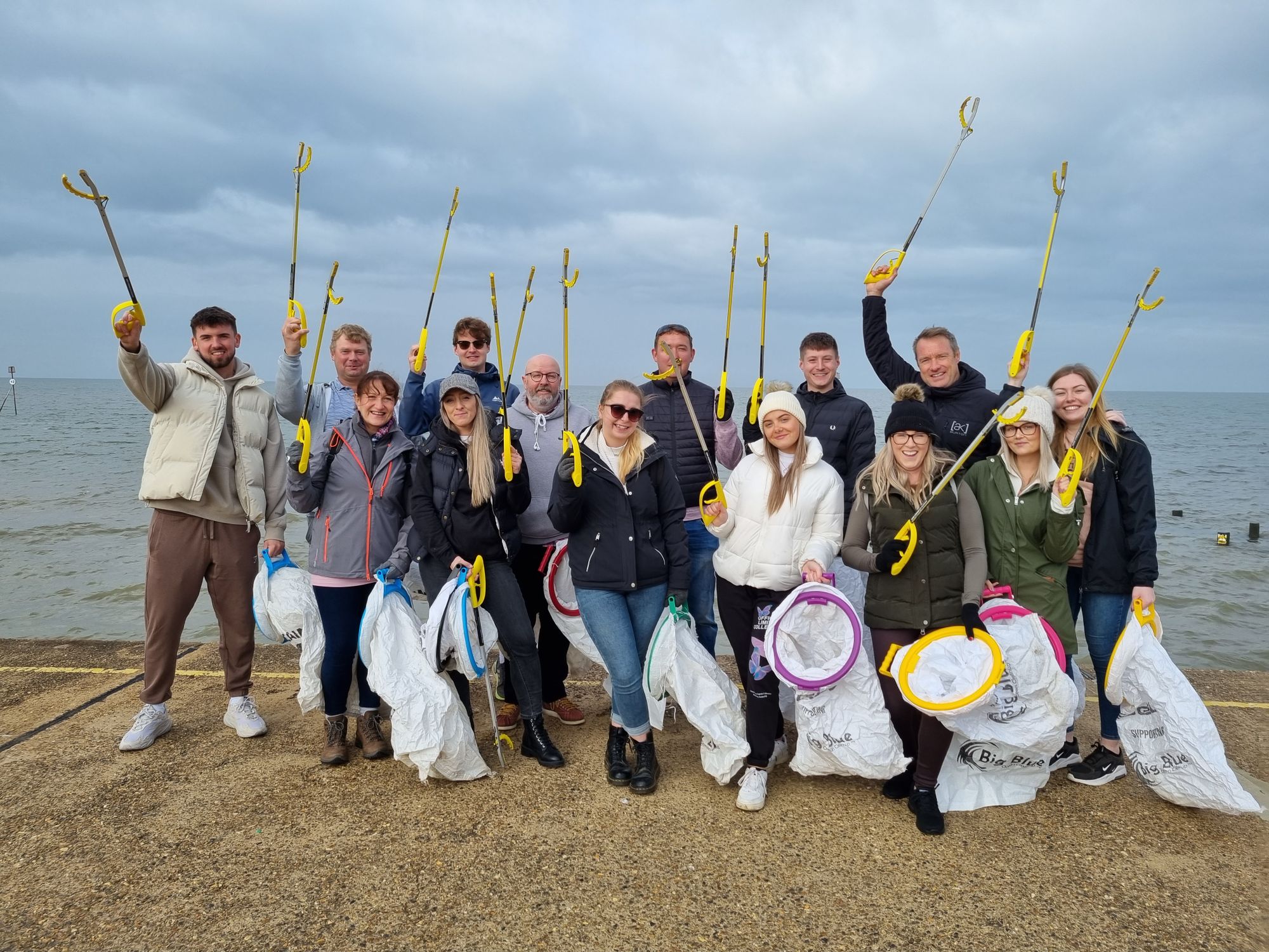 Volunteers help Norfolk Beach Cleans remove 44lbs worth of litter