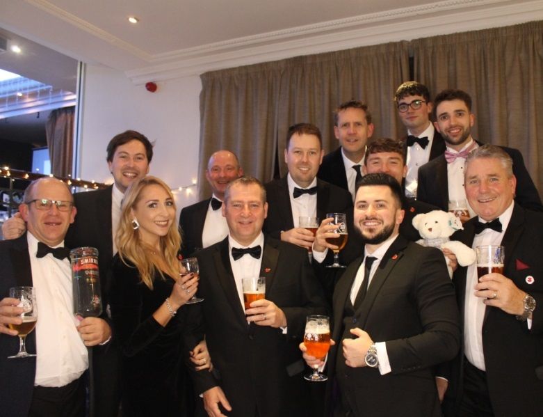 Black-tie beef and beer dinner raises over £45k for Oxenhope hospice
