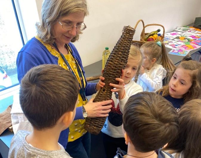 Students from Ely’s Polish Community School learn more about farming in the fens