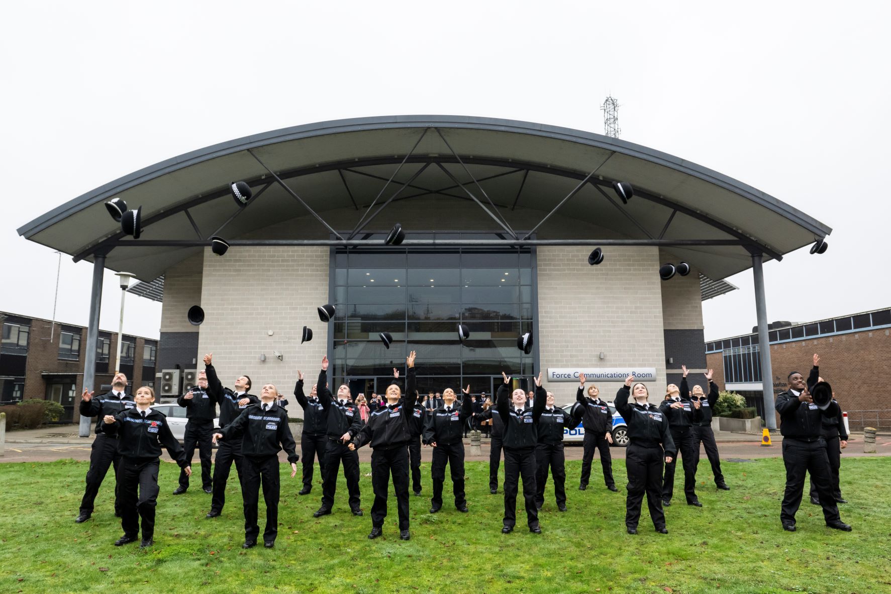 Herts police welcome officers at passing out parade