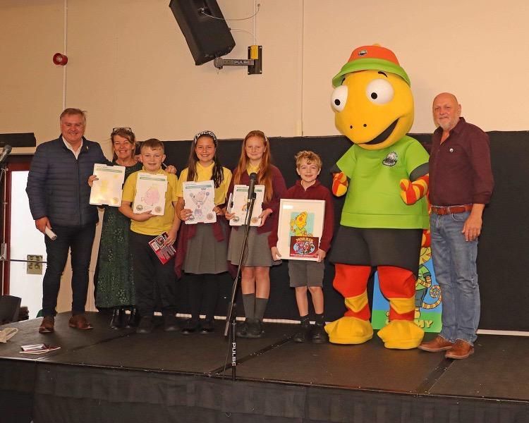 School pupil designs mascot for Ammanford mental health charity