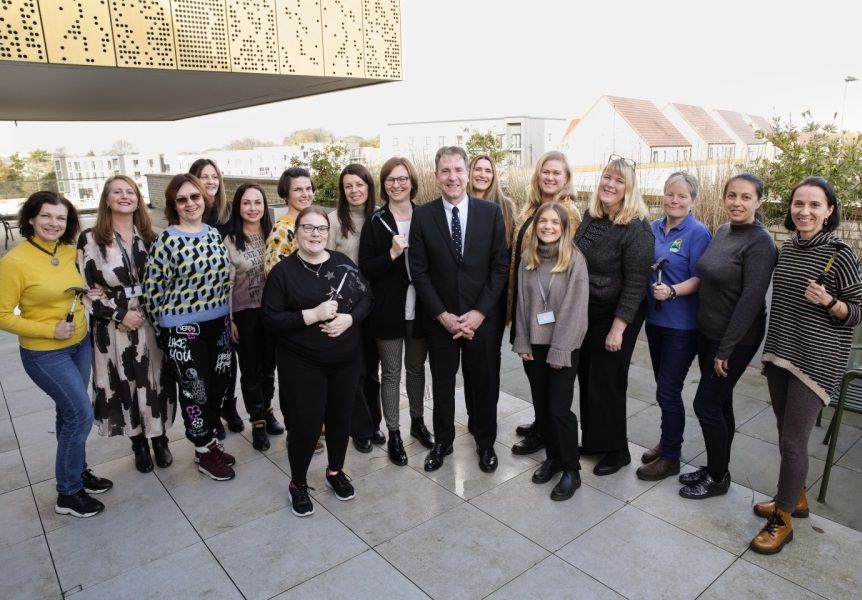 Metro Mayor meets Ukrainian women refugees on programme to gain green skills
