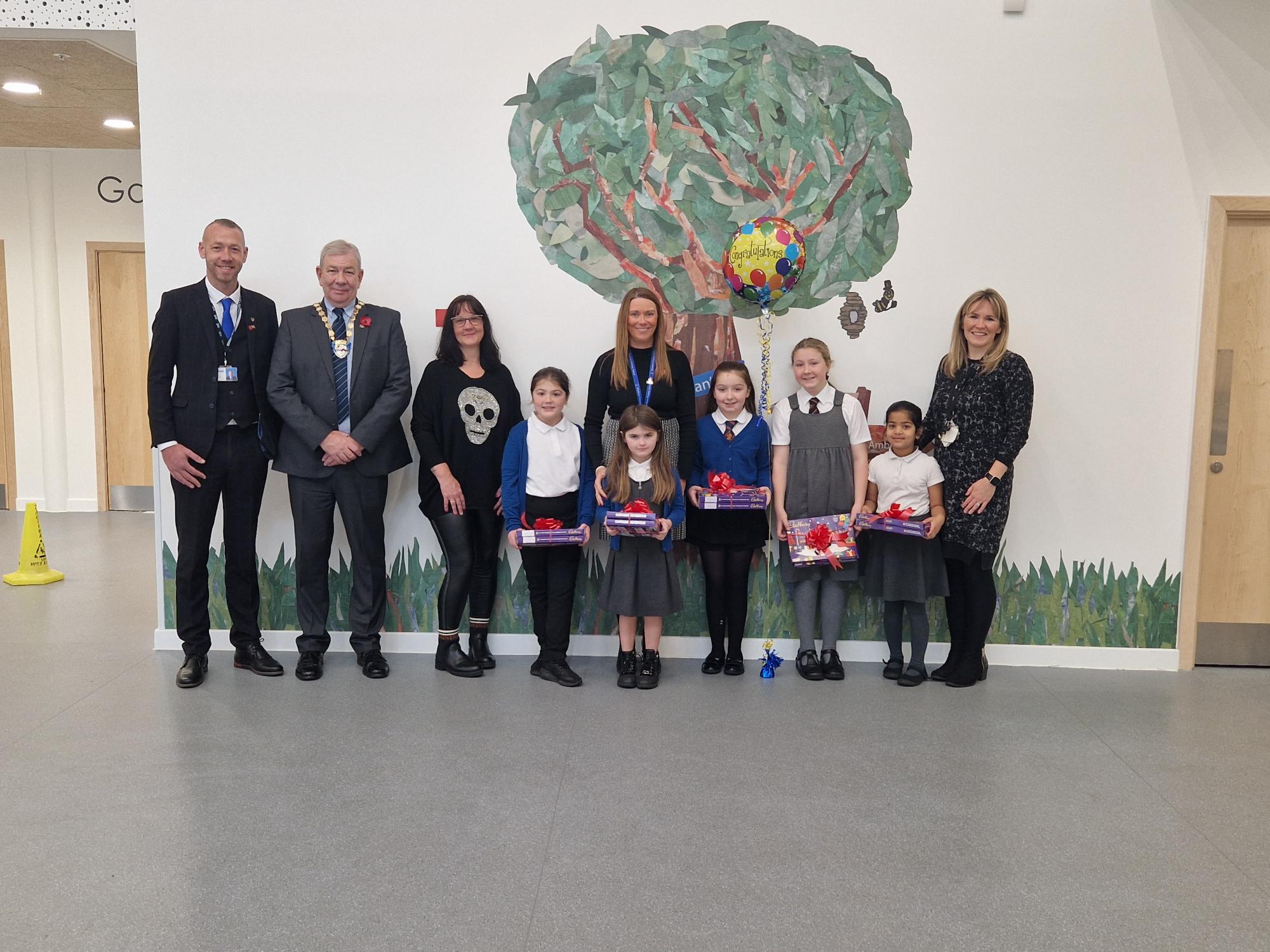 South Ayrshire Provost rewards budding artists who got creative  for Christmas lights competition