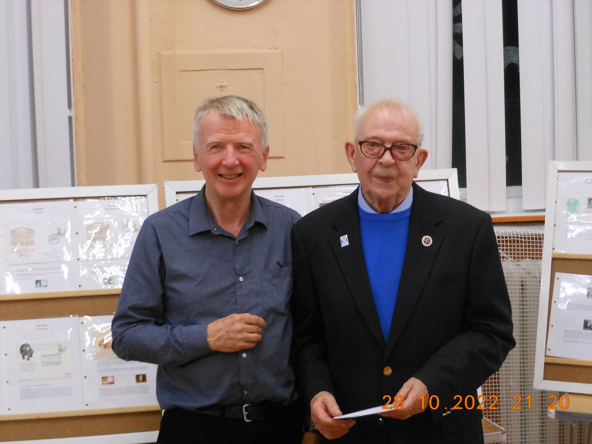 Airships, The Beatles and Elvis are all showcased during the Ayrshire Philatelic Society's latest meeting