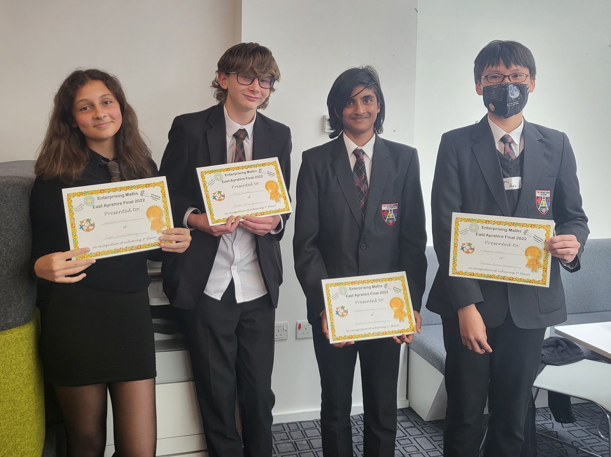 4th and 6th equals maths success for two East Ayrshire schools