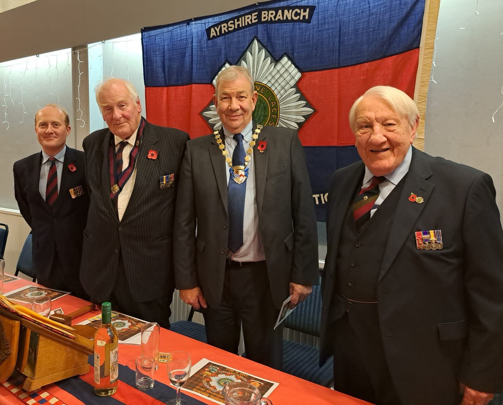 South Ayrshire Provost meets veterans