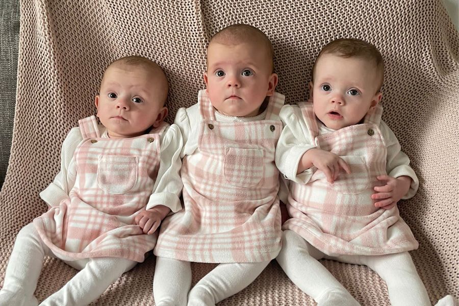 Selby parents' talk about their tough journey with premature triplets