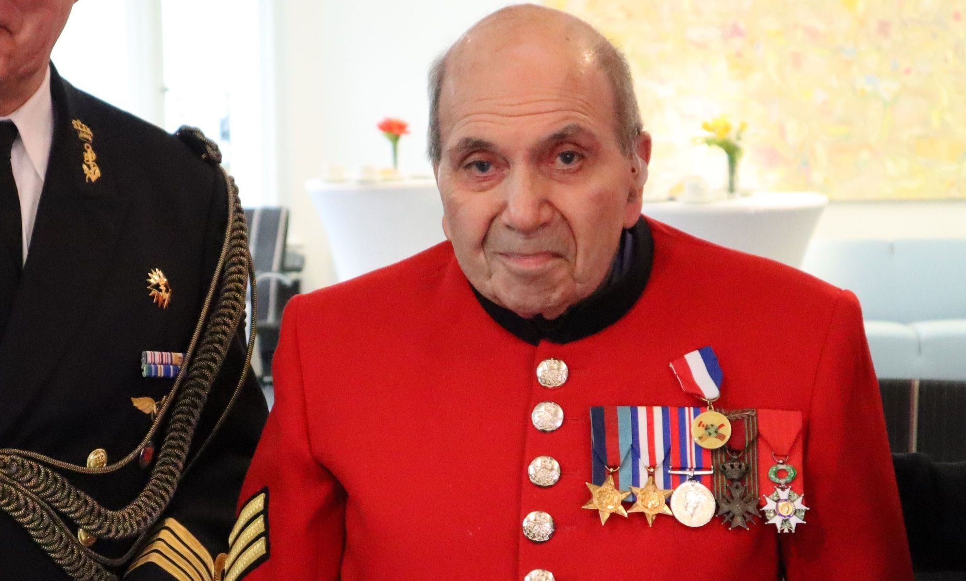Second World War veteran  awarded Liberators Thank You Medal