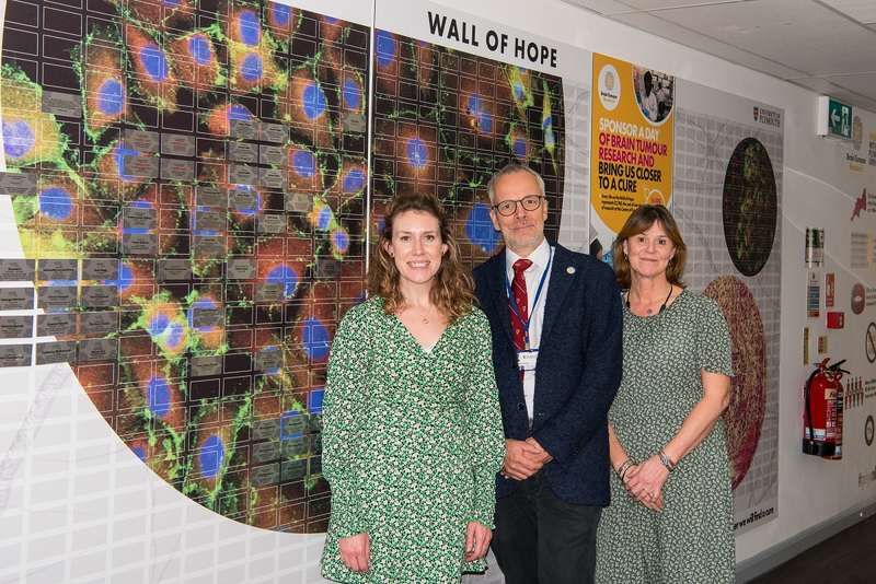 Plymouth women visit scientists searching for brain tumour wonder cure