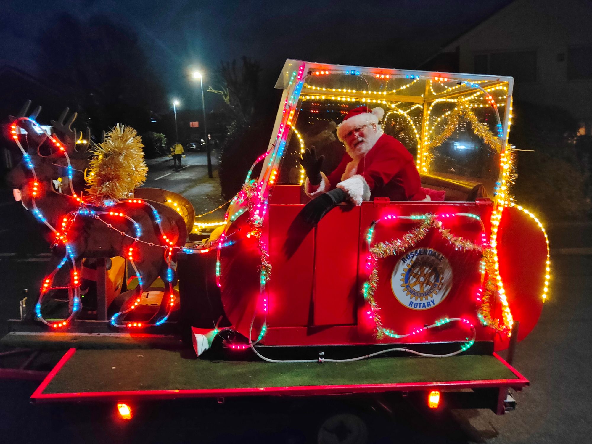 Rotary Club of Rossendale: Santa sleigh and carol concert raise spirits and cash for local charities