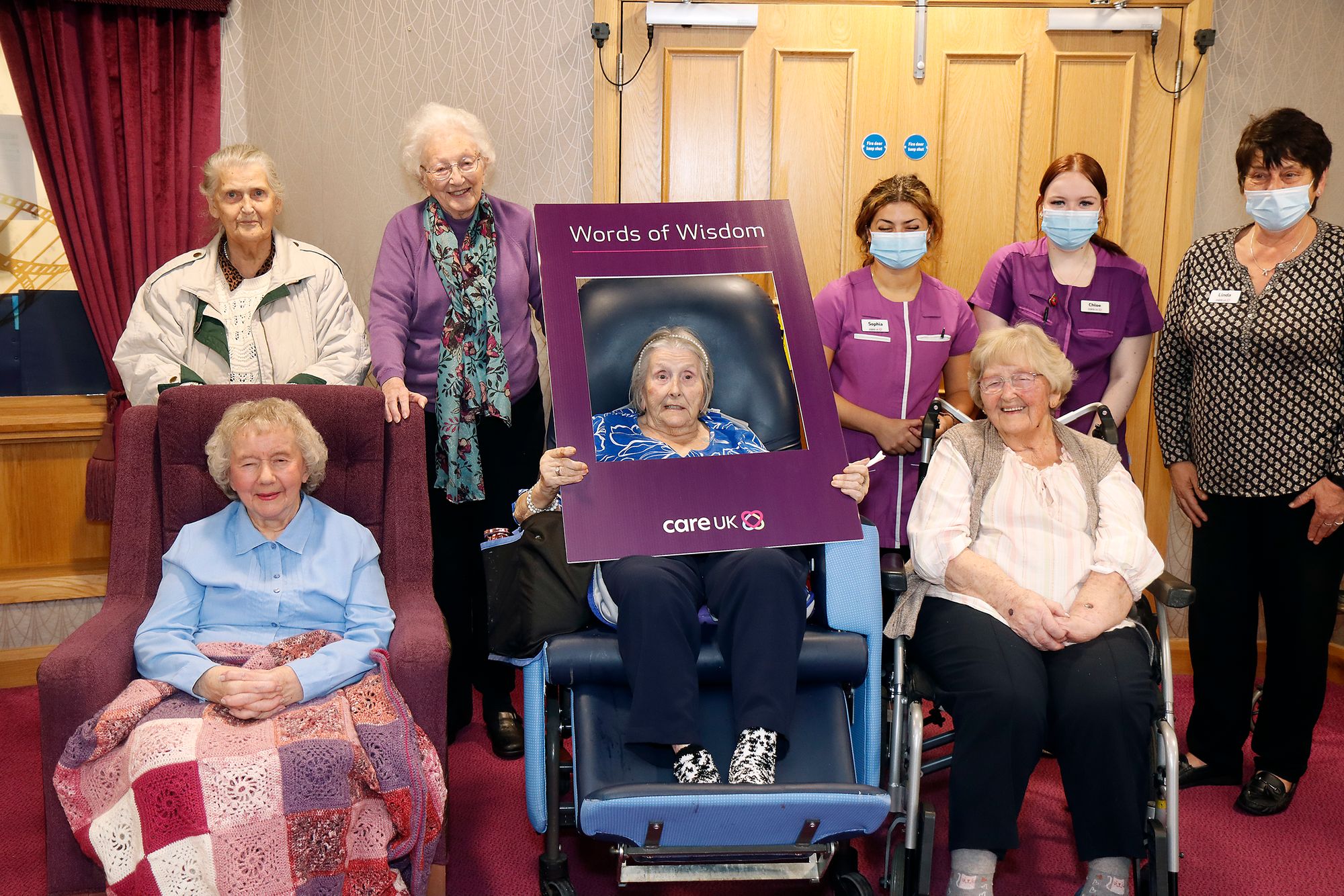 St Ives care home residents share  pearls of wisdom with nursery children