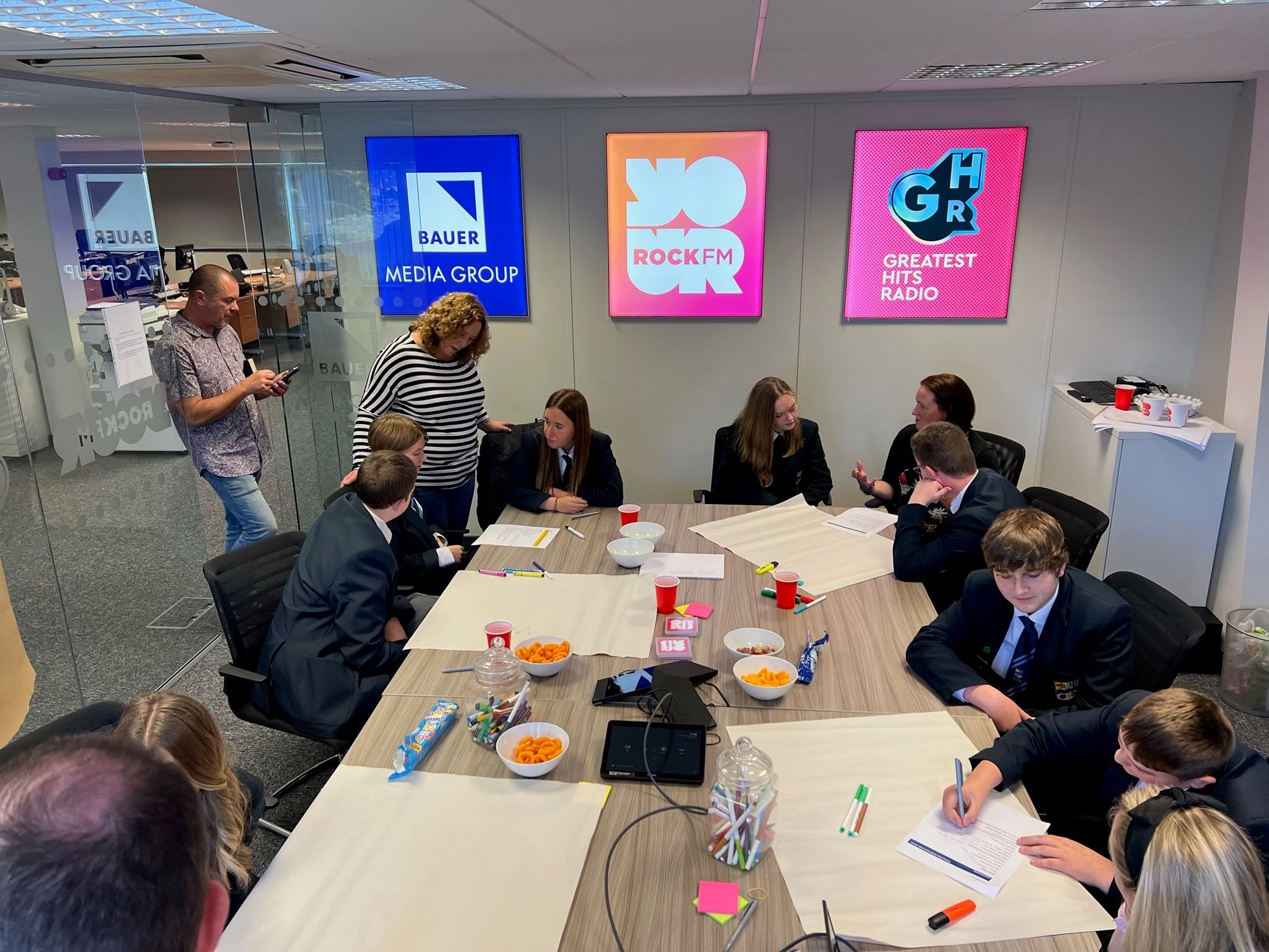 Lancashire school children join with radio station to help with NHS mental health campaign