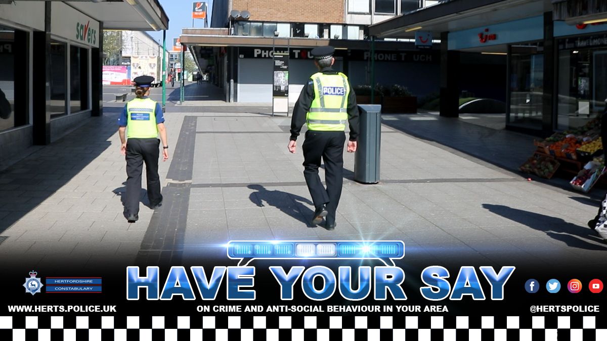Stevenage police want community to help make neighbourhood safer