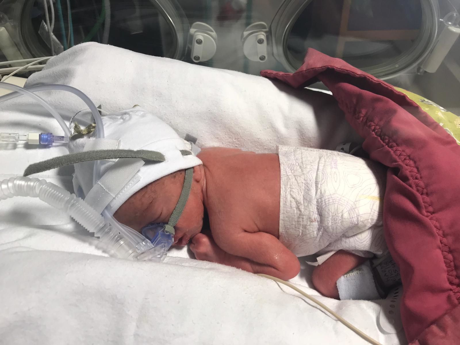 Help sick babies like Eli spend their first Christmas at home