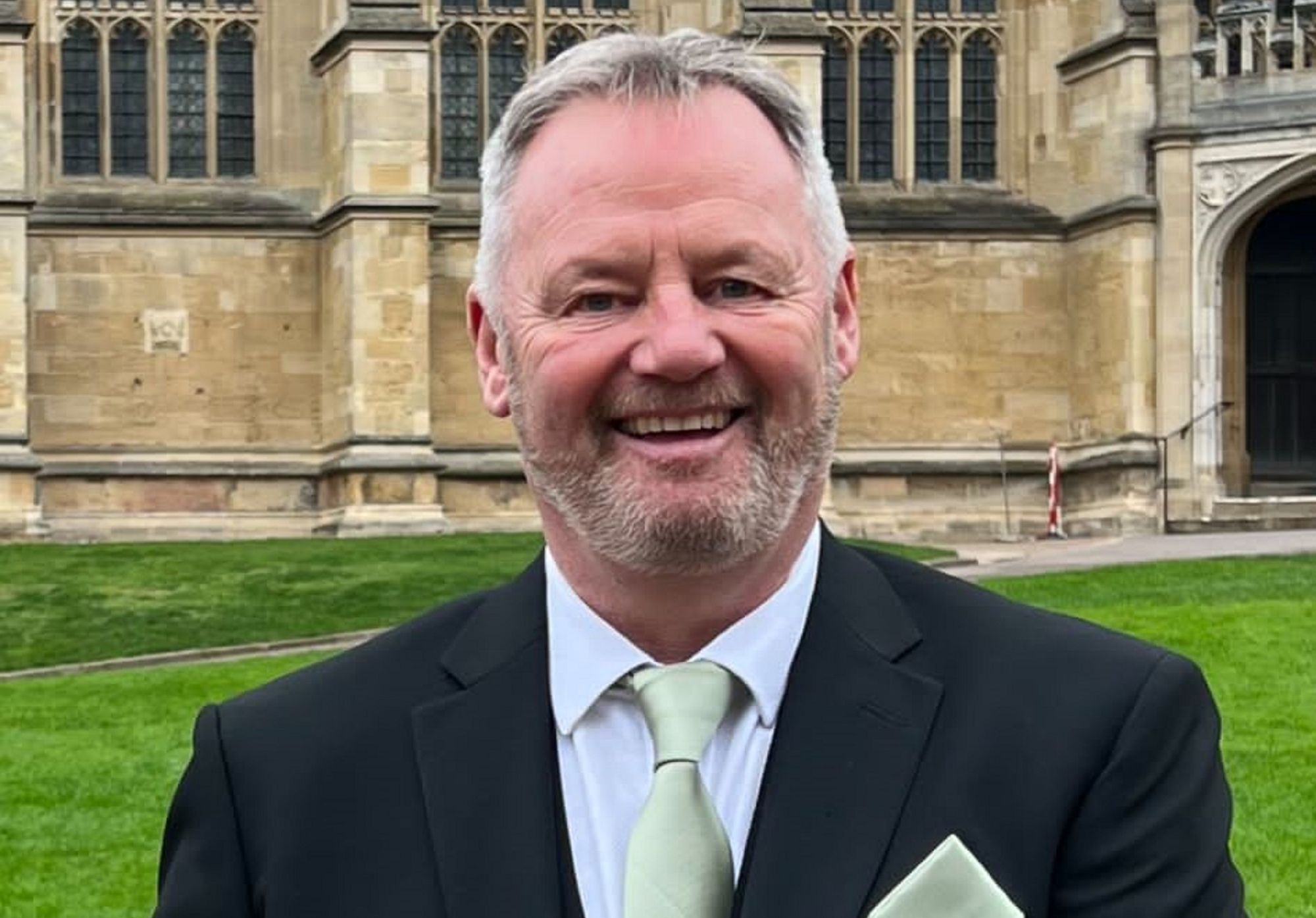 Retired police officer receives MBE for 14 years of fostering