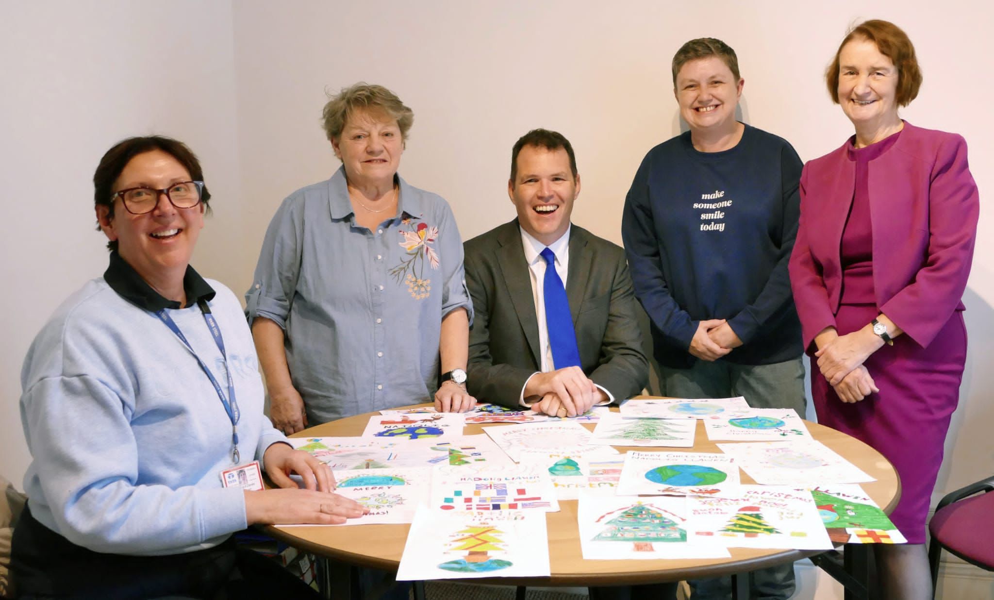 Llanelli MP and MS Christmas card competition shows talent of local pupils
