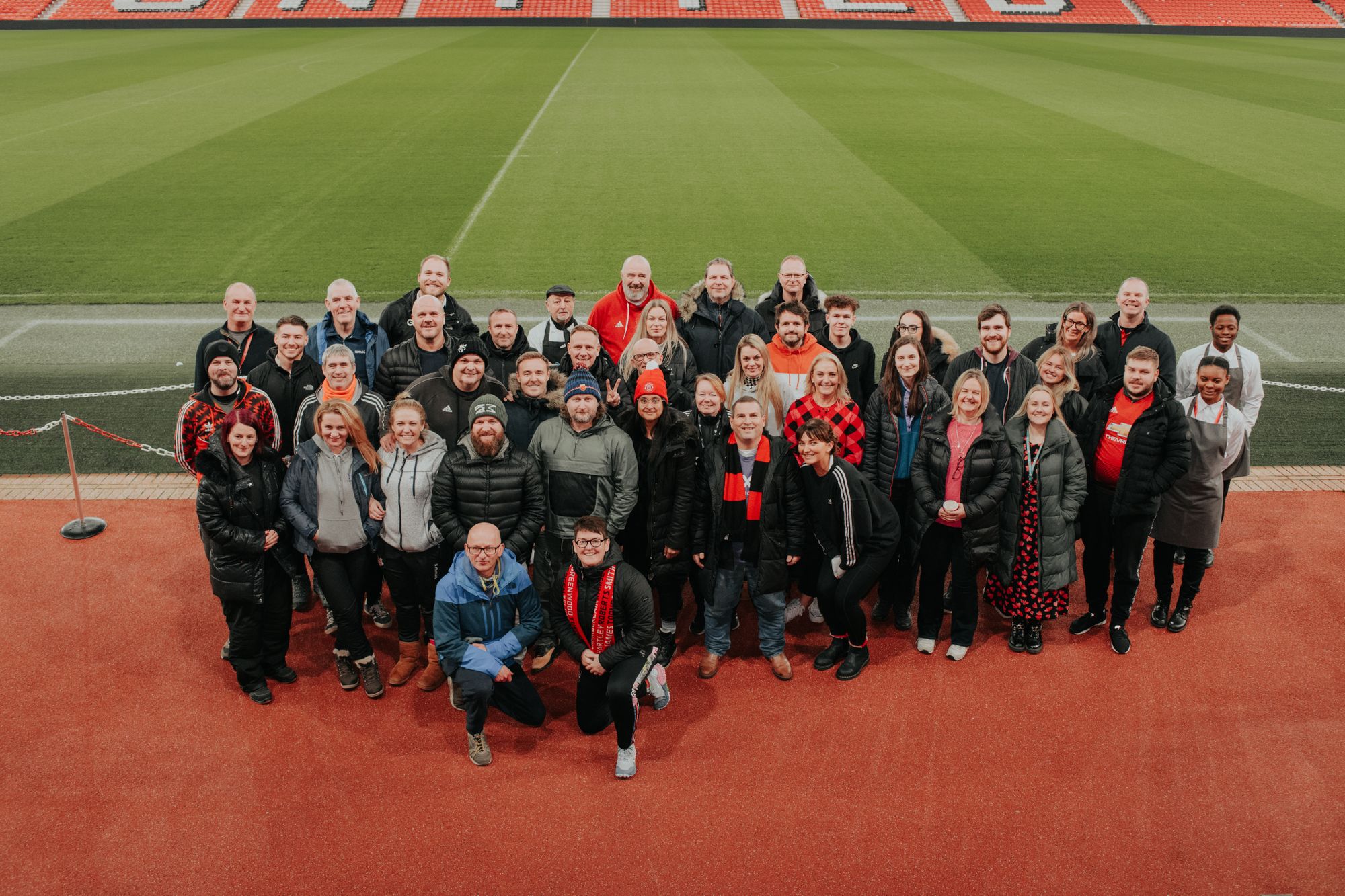 Manchester United hosts sleepout at Old Trafford in support of vulnerable young people