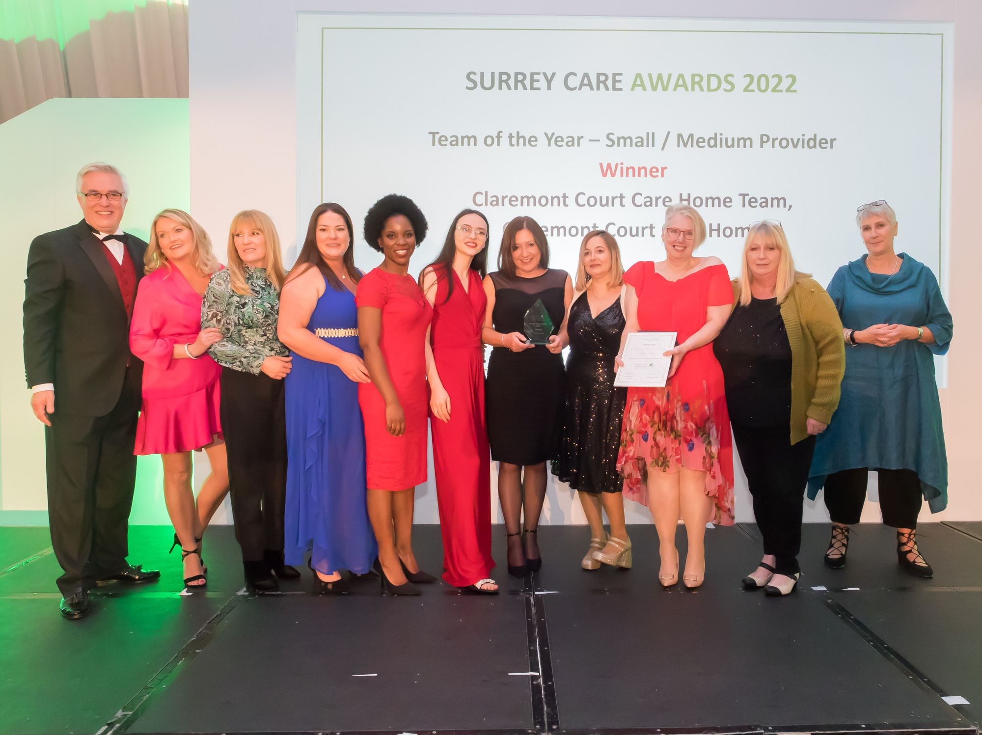 Guildford home wins Team of the Year for exceptional dementia care
