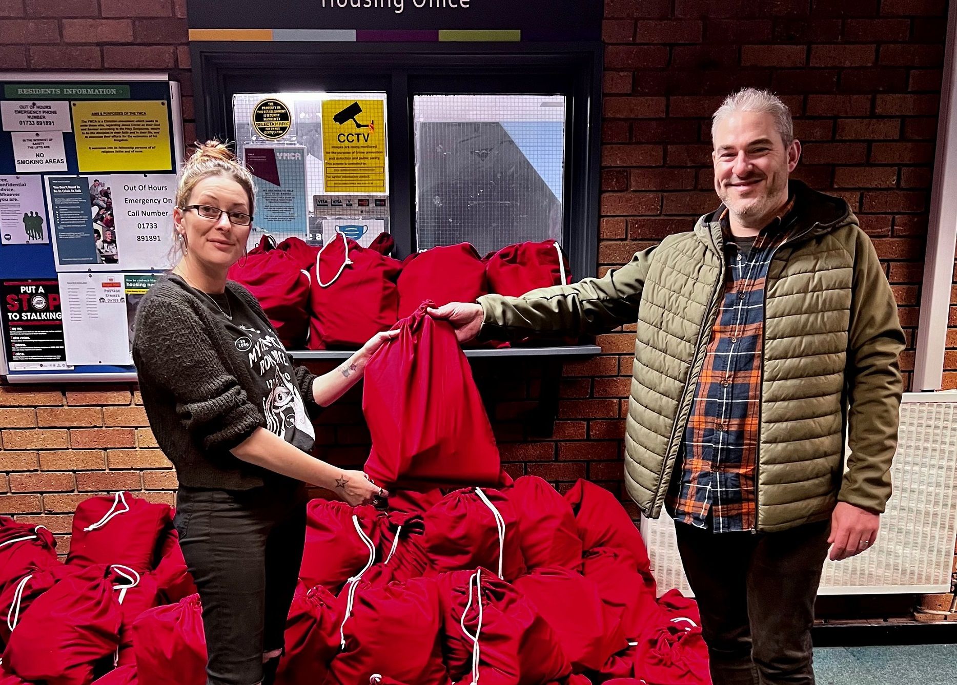 Kingsgate Community Church delivers Christmas hampers to Peterborough residents