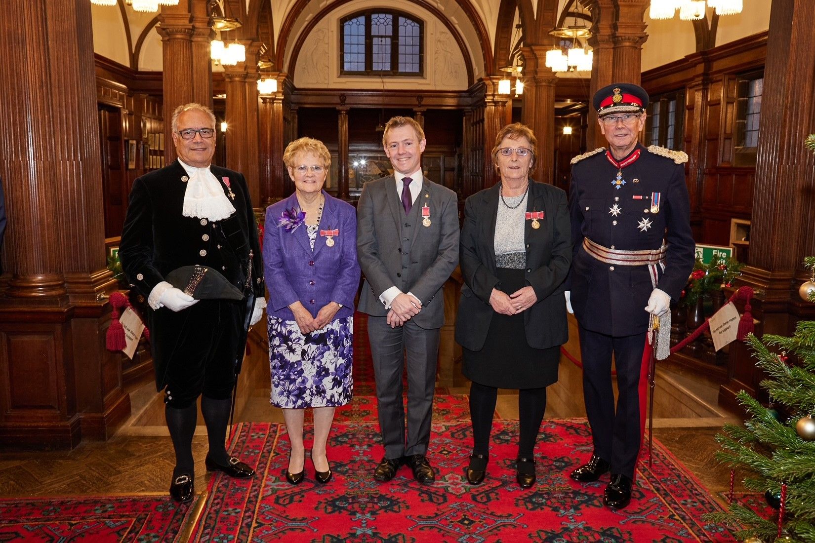 Inspirational Staffordshire residents awarded British Empire Medals