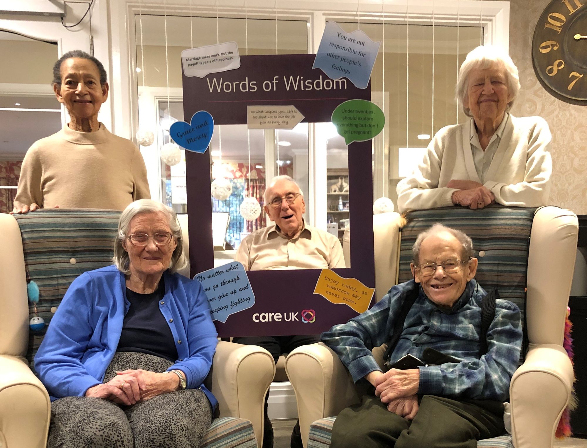 'You've got to do what inspires you' says Harrow care home resident