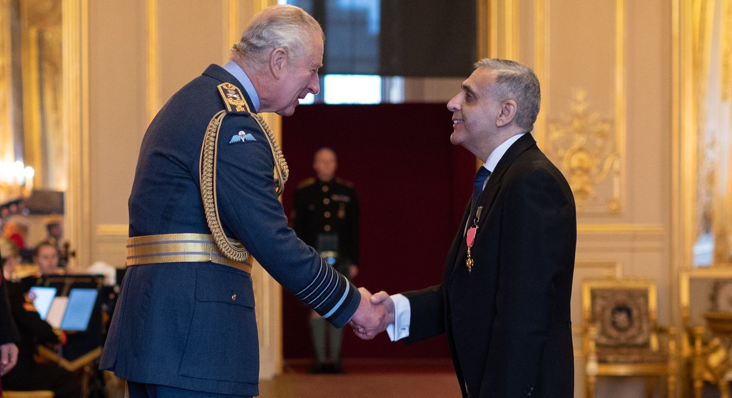 Cheshire College principal receives OBE for contribution to education services