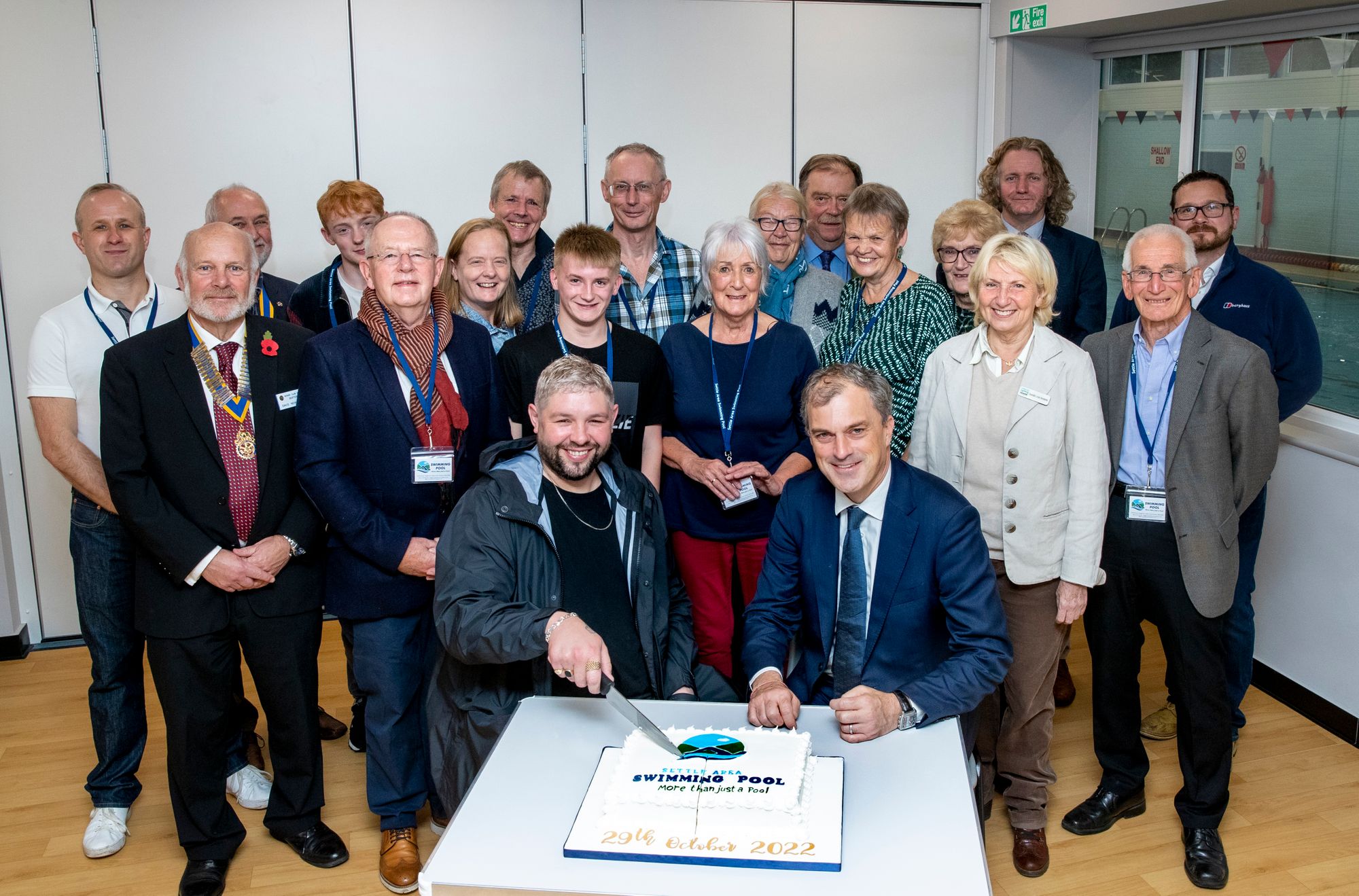 Community to benefit from pool refurbishment thanks to Tarmac