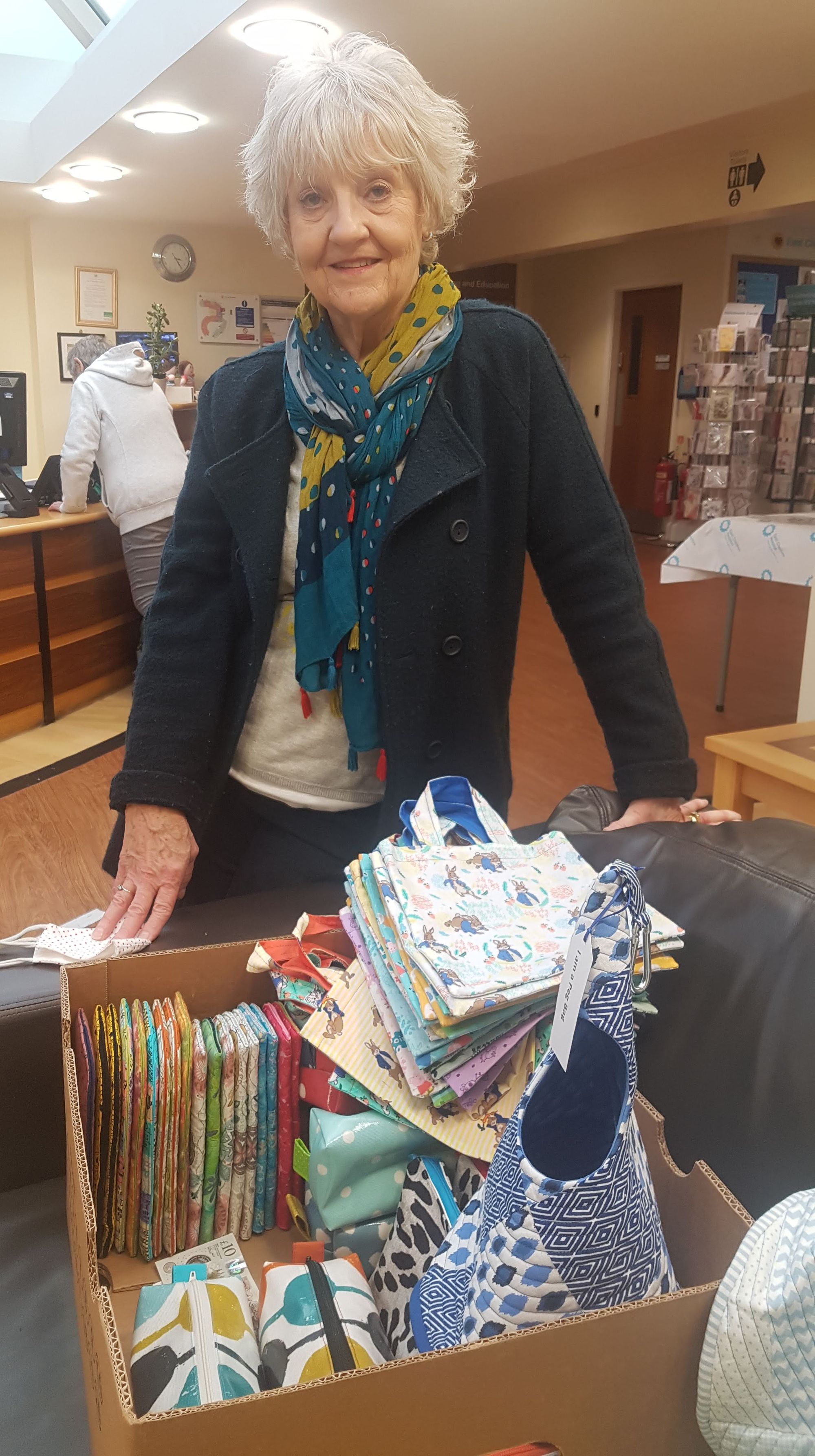 Festive handmade goods on sale at East Cheshire Hospice
