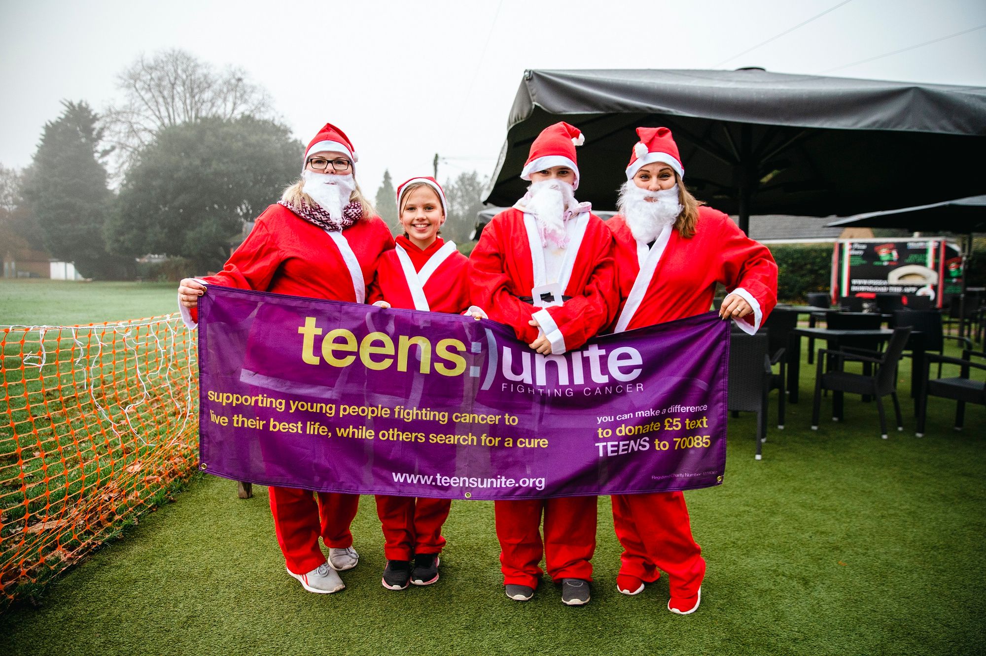 On your marks for Santa Dash to raise money for cancer charity