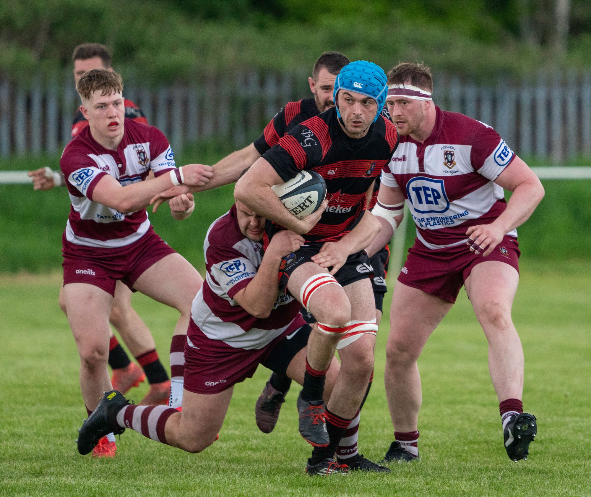 Rugby: ‘White out’ at Heath Road last Saturday afternoon