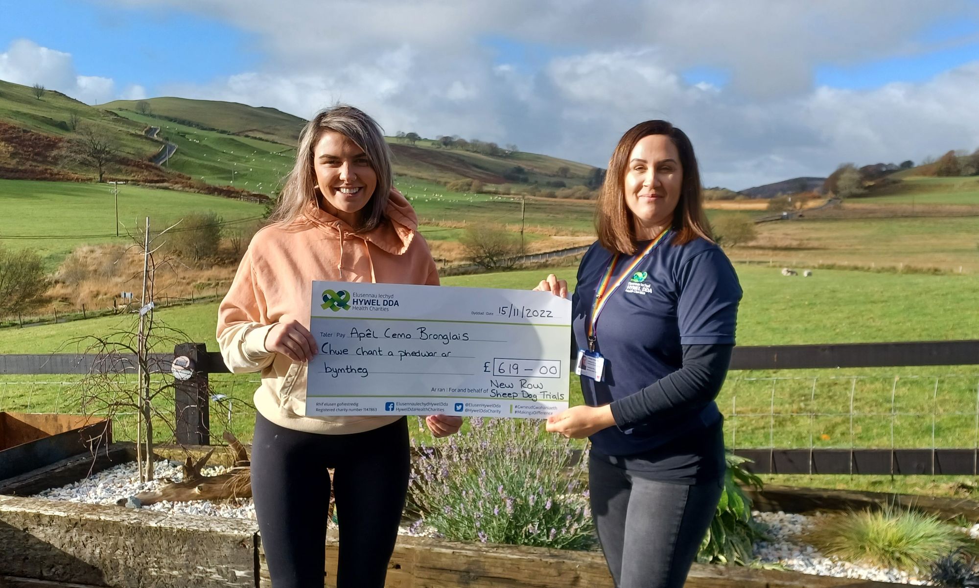 Pontrhydygroes annual sheepdog trials raise funds for Bronglais Chemo Appeal