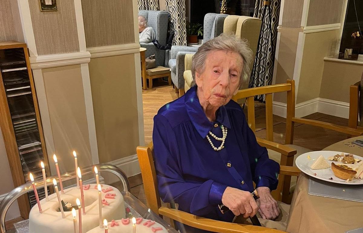 Southport florist, 100, credits walking and 'never owning a car' for long life