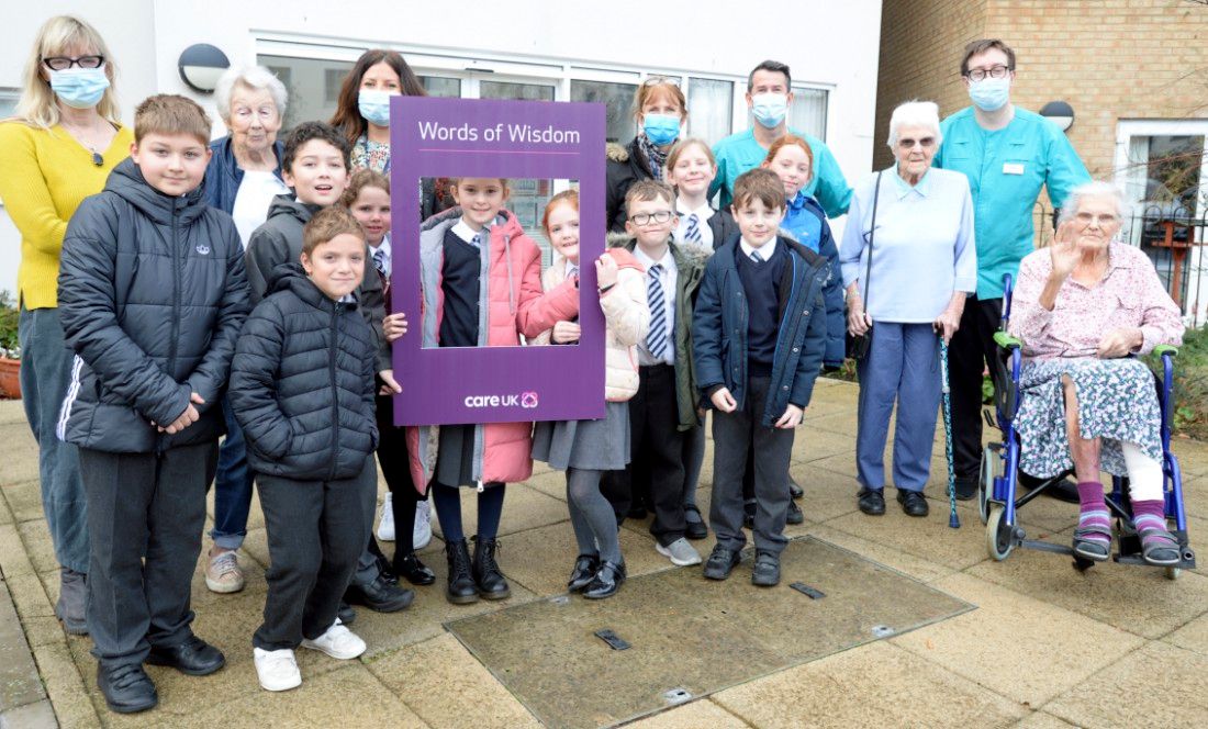 Cheltenham care home residents share ‘pearls of wisdom’ with local pupils