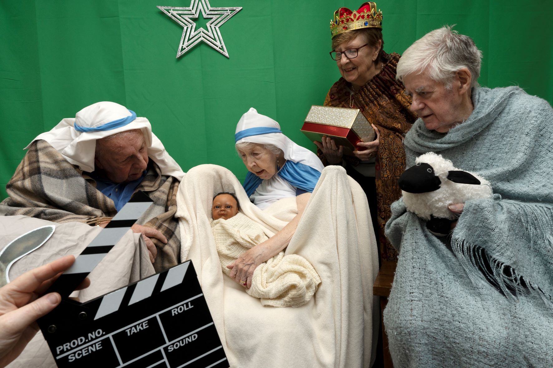Care home residents to star in nativity movie Christmas