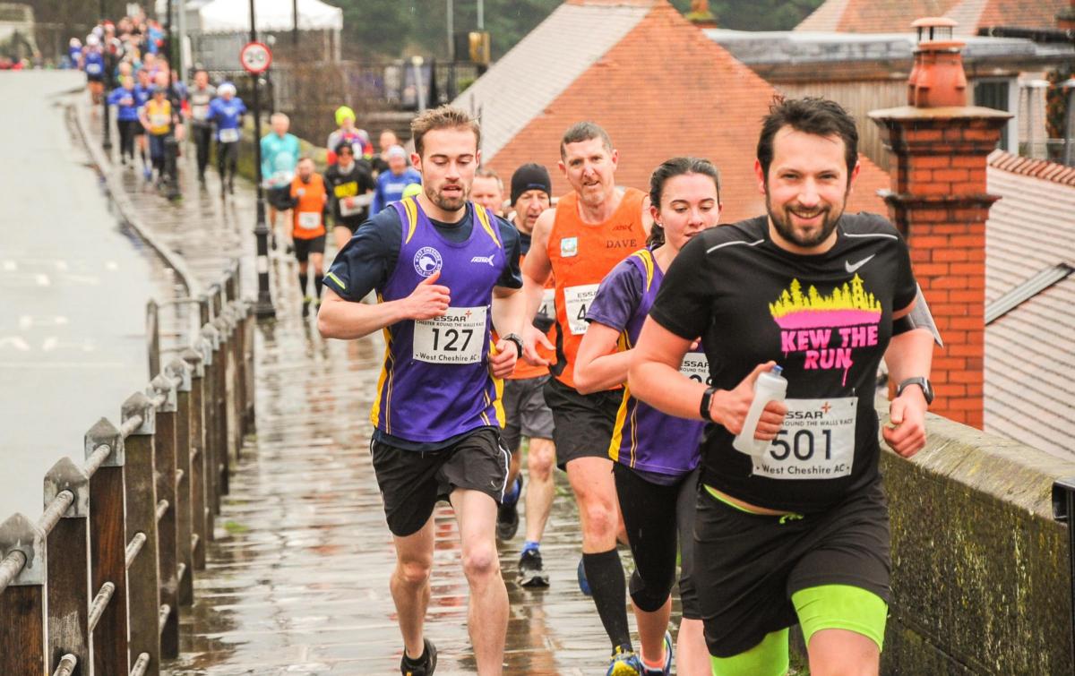 West Cheshire Athletic Club: Chester Round the Walls race celebrates its 50th anniversary