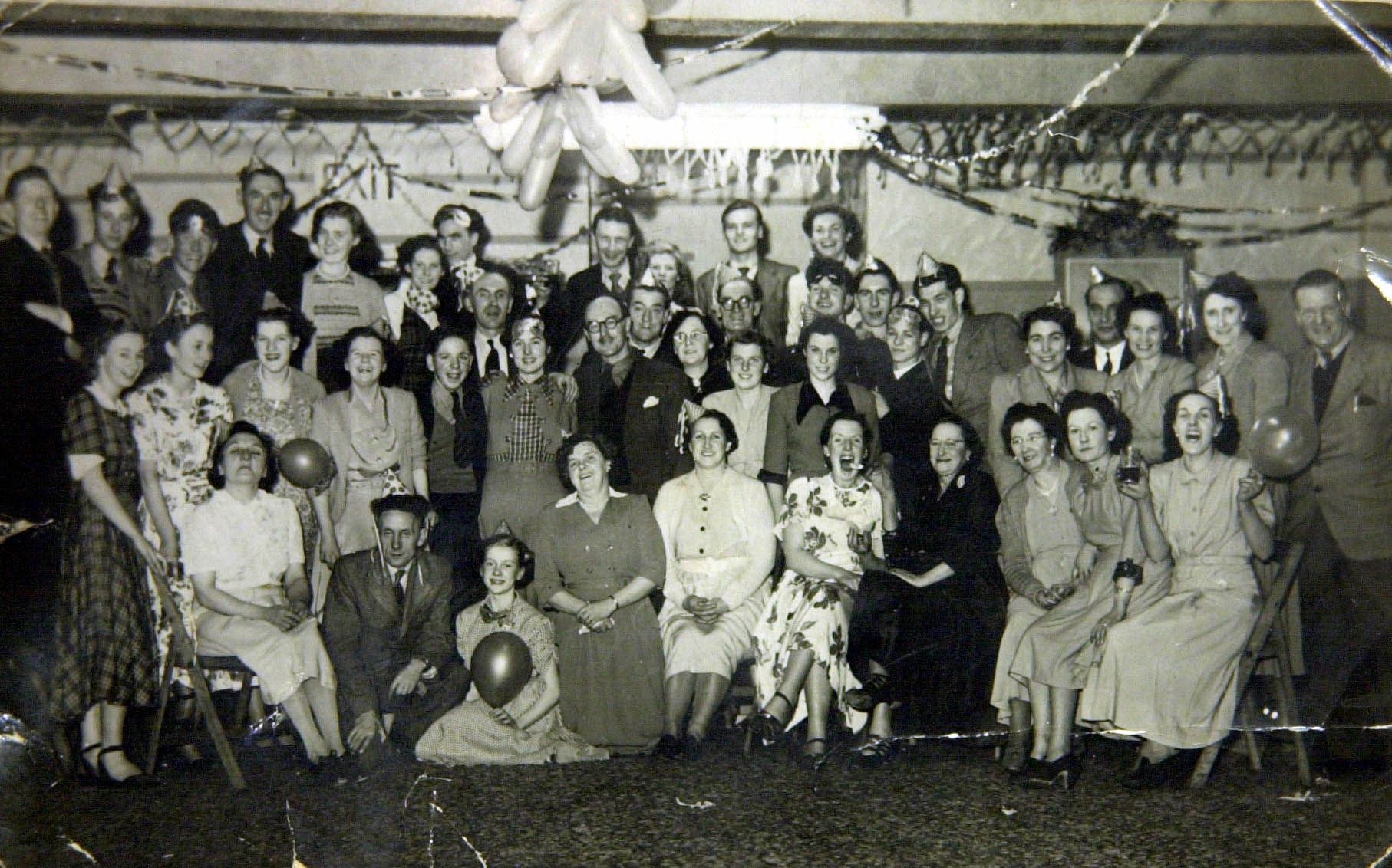 Christmas parties in North Wales in past years