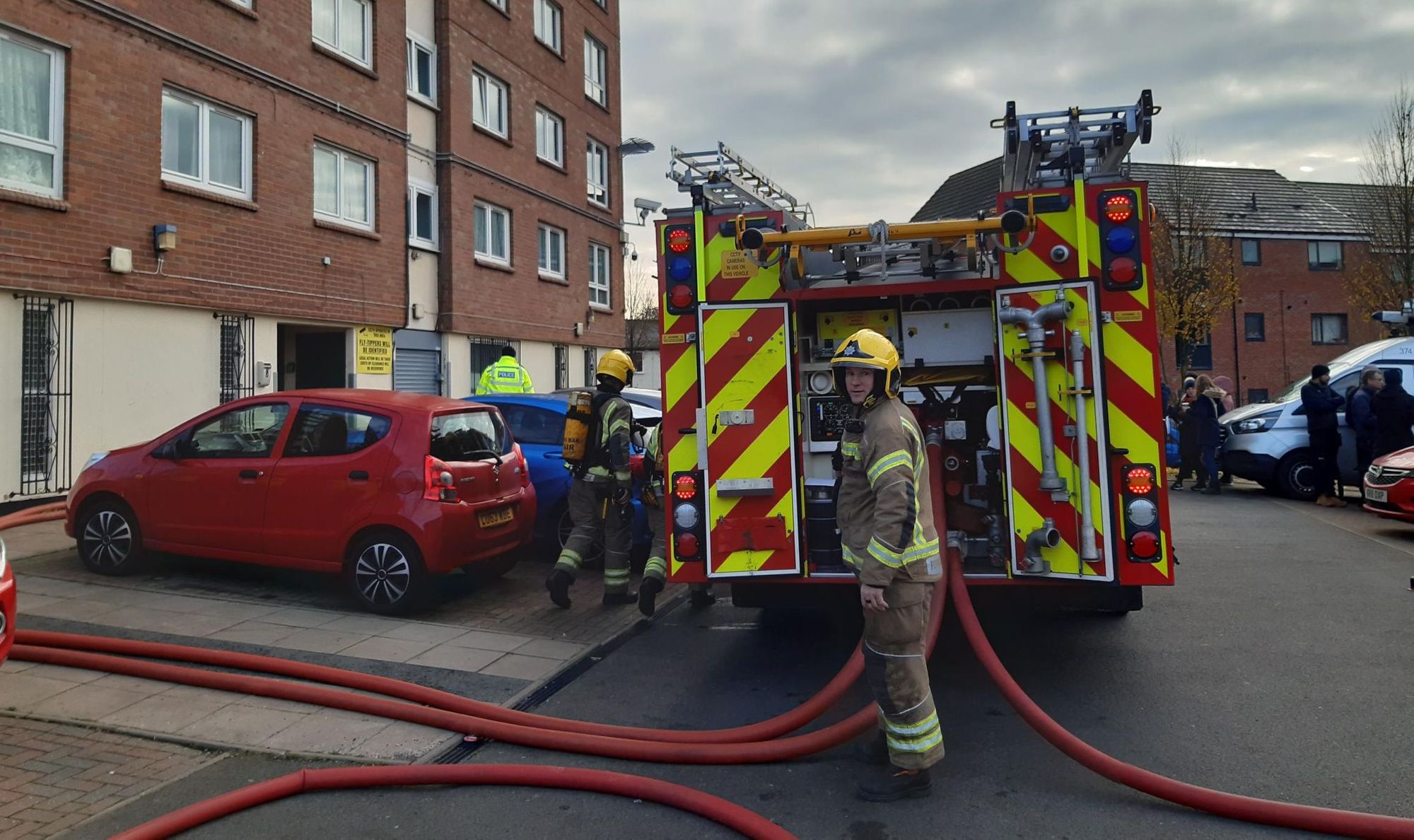 Worcestershire training exercise sees fire crews tackle ‘burning’ building
