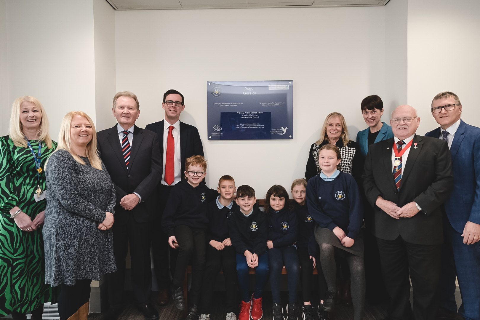 New £6m Ysgol Gorslas school officially opened by county council leader