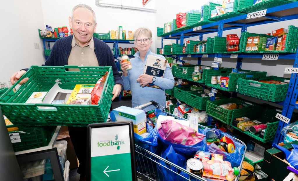 Worthing Foodbank receives support from local housebuilder