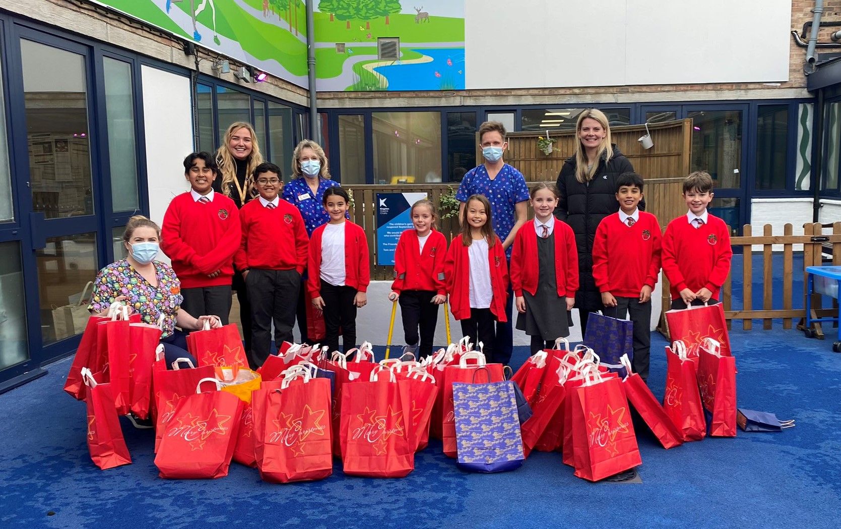 Cheam Common Junior pupils take part in festive fundraising