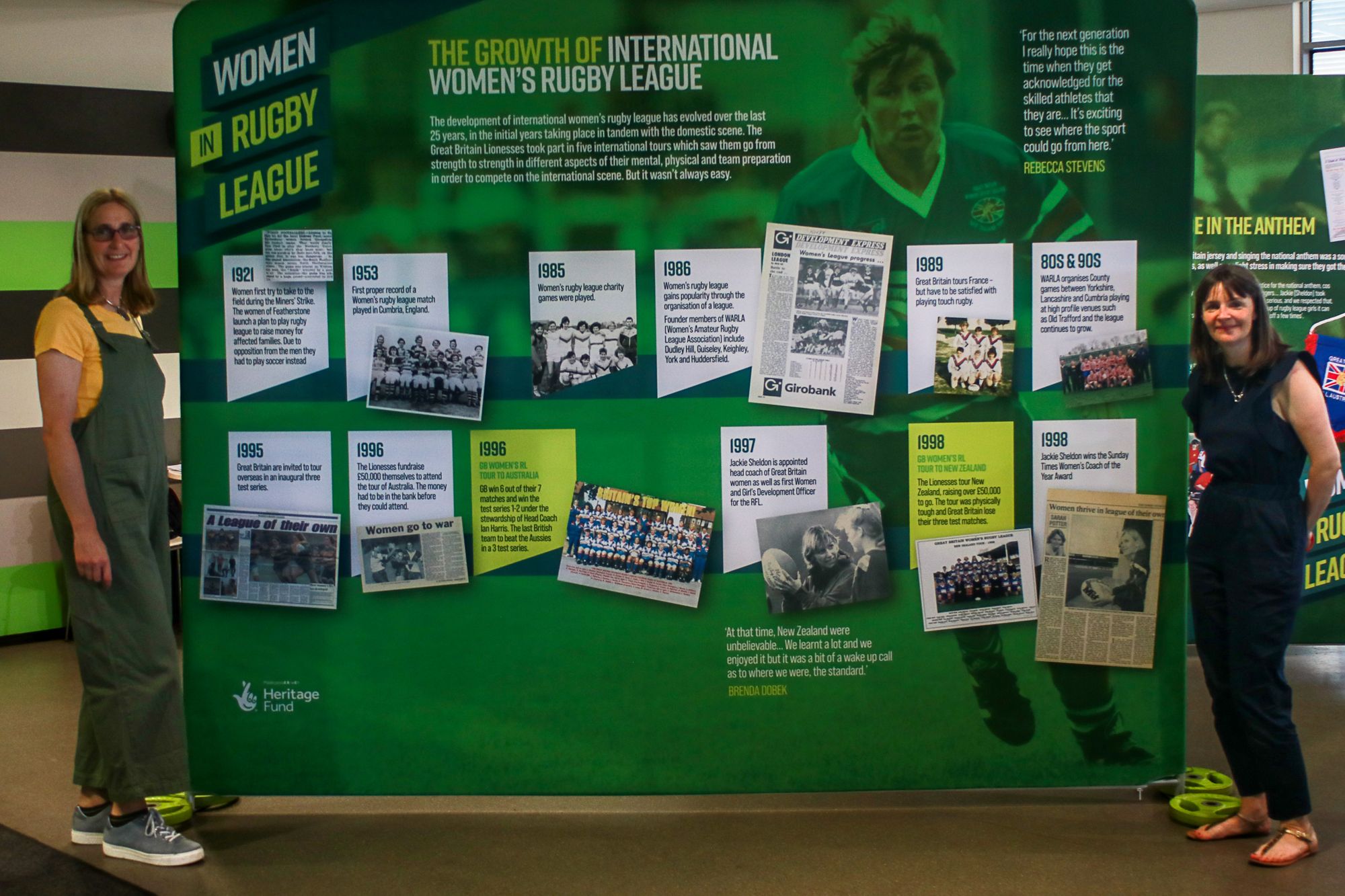 Celebration of women's rugby arrives in Pontefract