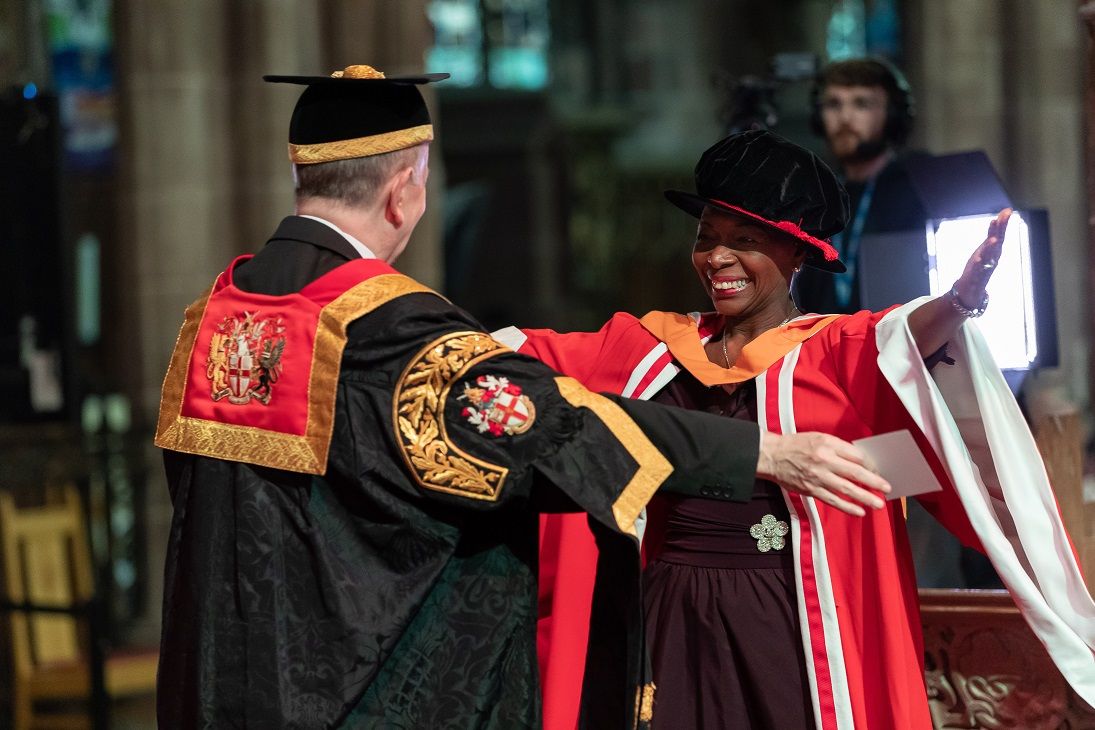 Floella Benjamin shares memories and love of poetry in University of Chester's Commonwealth podcast