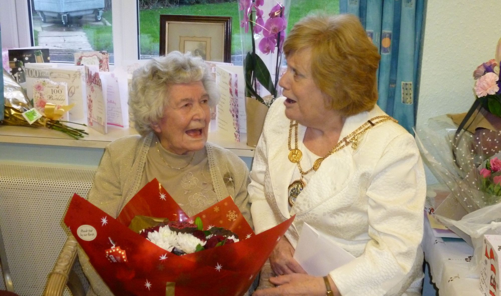 Staffordshire great-grandmother celebrates 107th birthday