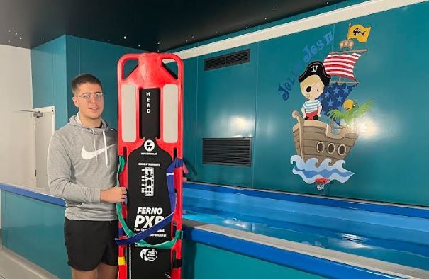Rochdale charity receive donation to install ‘spine board’ in hydrotherapy pool