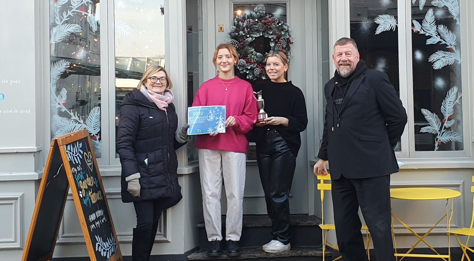 Knutsford firms show 'innovation and style' at Christmas window contest